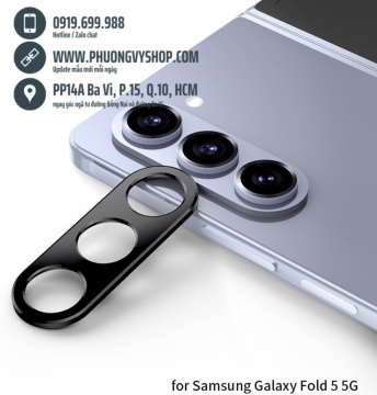 Nền nhôm bảo vệ cụm camera Galaxy Z Fold5